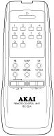 AKAI RC-51A tvkapcsol