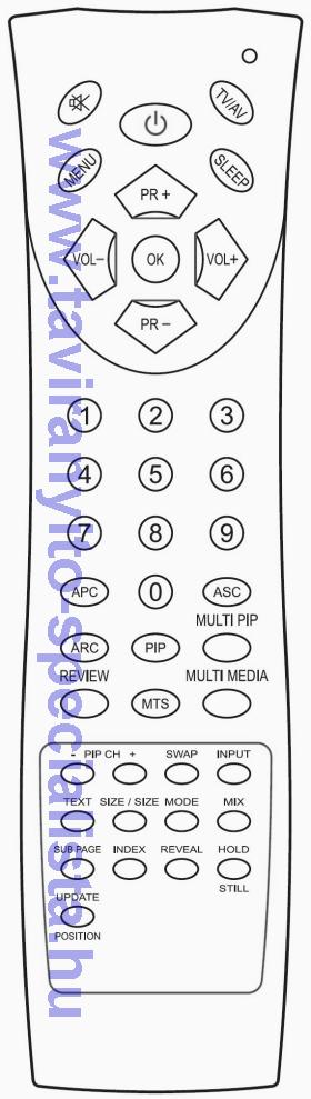 DAYTEK TV RC2600 tvirnyt