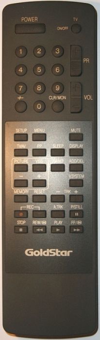 GOLDSTAR TV/VCR 105-188H tvirnyt