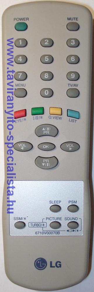 LG TV 6710V00070B tvirnyt