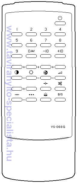 GOLDSTAR TV VS-068G tvirnyt