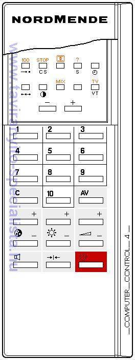 NORDMENDE COMPUTER CONTROL 4 tvirnyt 