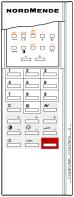 NORDMENDE COMPUTER CONTROL 4 tvkapcsol