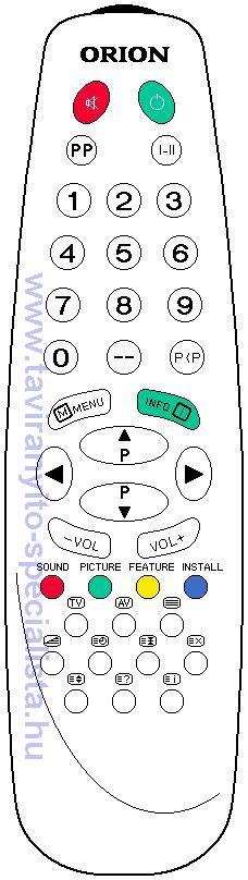 ORION TV (Hun) RC 1540 tvirnyt