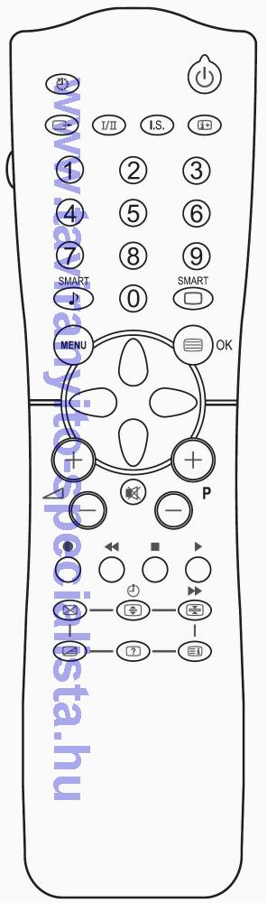 PHILIPS TV RC2543/01 tvirnyt