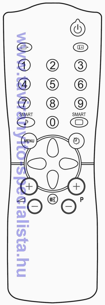 PHILIPS TV RC282603/01 tvirnyt