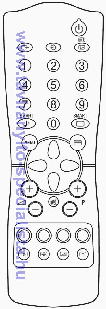 PHILIPS TV RC283509/01 tvirnyt