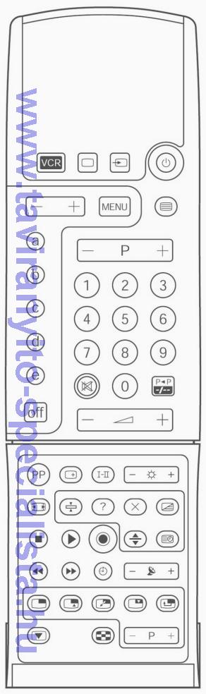 PHILIPS TV RC7135 tvirnyt