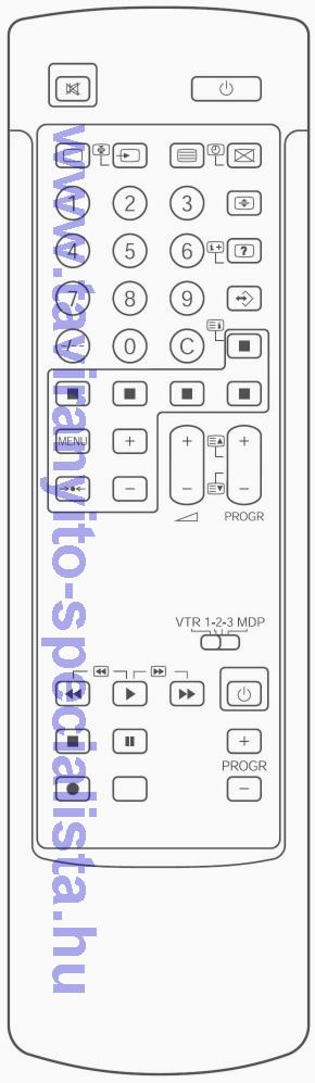 SONY TV RM-833 tvirnyt