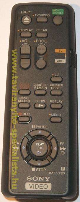 SONY VIDEÓ RMT-V220 távirányító