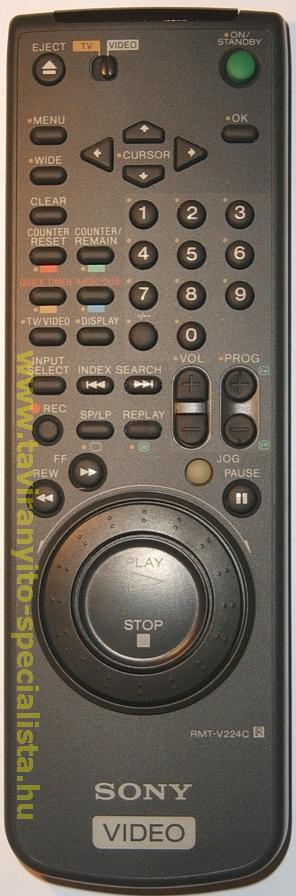 SONY VIDE RMT-V224C tvirnyt