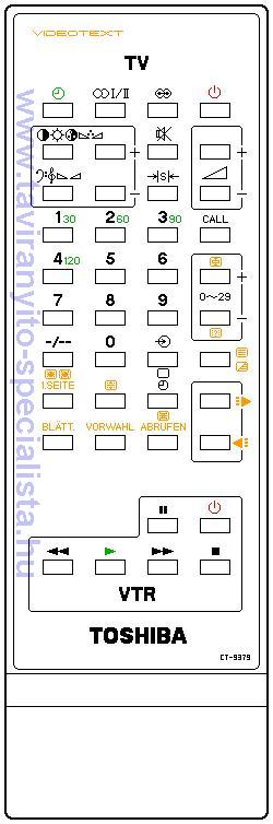 TOSHIBA TV CT-9379 tvirnyt