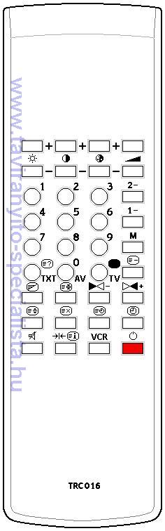 VIDEOTON TV TRC016 tvirnyt