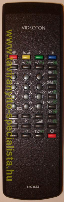 VIDEOTON TV TRC022 tvirnyt
