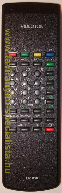 VIDEOTON TV TRC030 tvirnyt